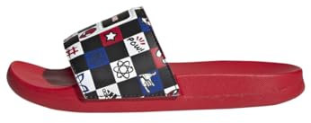 ADIDAS HP7758 ADILETTE COMFORT SPIDERMAN K Unisex, core black/ftwr white/better scarlet EU 37