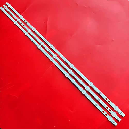 TV Replacement Parts- 2set= 6 PCS 746mm LED backlight strip compatible with LG Bush Vestel 40 inch LB40017 17DLB40VXR1 VES400UNDS-2D-N11 VES400UNDS-2D-N12