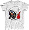 3styler Calimero T-shirt homme 2 – Le poussin All Black – Carrousel – Ligne classique – 100 % coton 185 g/m², Blanc, Medium