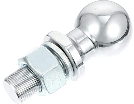 VILLFUL Anhängerkupplungskugel Für Anhänger Anhängerkupplungsempfänger Verzinkt Und Verchromt Rostbeständig Sicherer Haken Für Wohnmobile Und Anhänger