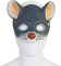 Lipfer 3D Animal Cosplay Masken Maus Halbe Gesichtsmaske Masquerade Party Cosplay Requisiten Halloween Ratten Masque Rave Clubwear Face Cover Maske