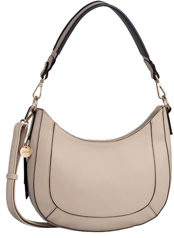 Gabor bags Francis Damen Umhängetasche Crossbody Bag Mittelgroß Beige