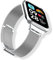 PaceBid Bracelet Compatible avec Xiaomi Redmi Watch 3 Active, Métal Acier Inoxydable Tissé Maille Ajustable Bracelet de Montre Femmes Hommes pour Xiaomi Redmi Watch 3 Active - Argent