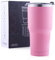 Sivaphe 30 OZ Insulated Tumbler Stainless Steel with Lid, Travel Coffee Cup Double Wall Vacuum Drinking Glasses for Camping Hiking (Pink 850ML)