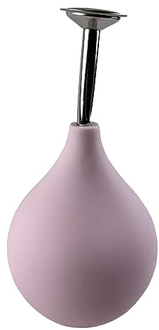 degawo Pflanzensprüher Pflanzen Blume Sprüher KLEIN ROSA Zerstäuber Wasser Kugel Sprinkler Ball Wasser Rose Silber Trend Modern Aufzucht Indoor Outddor