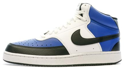 NIKE Court Vision Mid Next Nature Men's Shoe DN3577, Game Royal White Black Fq8740 480, 9.5 UK