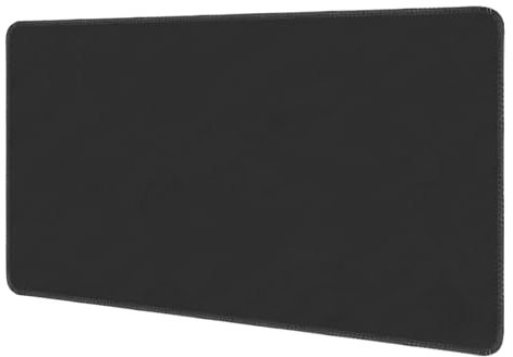 LaiEr Große Tischspiel Spielmatte, Wasserdichte, Rutschfeste Antifouling Tischmatten, Mahjong Matten, Kartenspielmatten, Verdickte Nähkanten Polstergummimatten in 240 * 120 * 0.2cm, Black