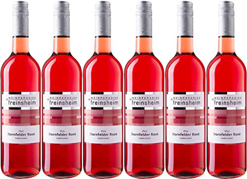 Weinparadies Freinsheim Dornfelder Rosé 2023 Halbtrocken (6 x 0.75 l)