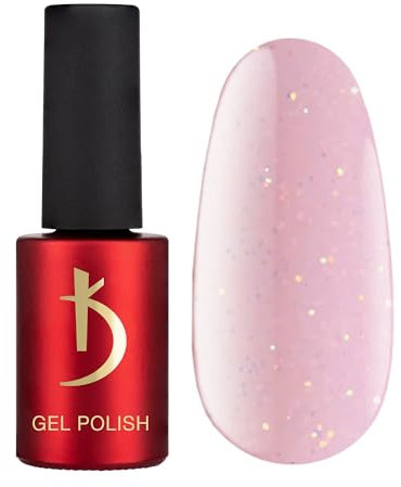 Kodi Professional Smalto Semipermanente - WS09 - Wedding Style - Gel Nail Polish UV LED - 7ml - Smalto Unghie Gel di Lunga Durata - Olografico Rosa