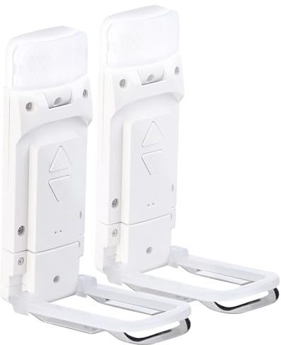 PEARL Leselicht: 2er-Set Akku-LED-Leselampem, Clip, 3 Weiß-Stufen (CCT), dimmbar, weiß (Leselampe Buch Klemme, Leselampe zum Klemmen ans Buch, Tischleuchte Batterie)