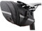 ANNCHILIO Fahrrad Satteltasche, Reflektierend Fahrradtasche Sattel, Satteltaschen für Fahrrad, Fahrradtasche Fahrradsitz Tasche für MTB Rennrad, Schwarz