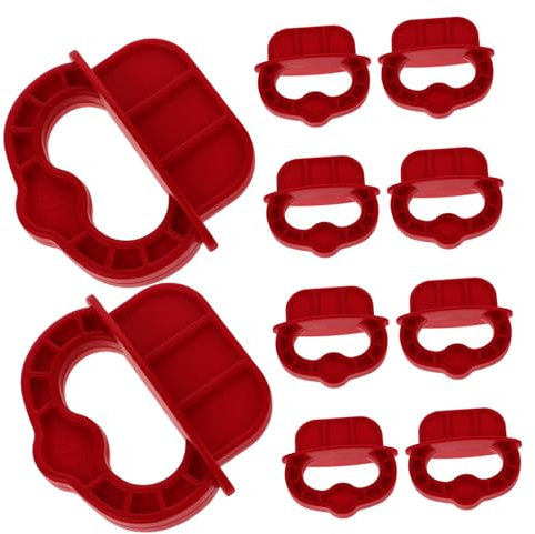 HOMSFOU 12 Stück Terrassendielen-abstandshalter Spaltringe Praktische Ausrichtungshilfen Für Terrassenklemmen Geeignet Für Heimwerker Und Fachkräfte Zur Verbesserung Der Installationseffiz