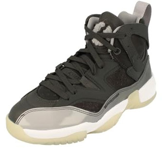 Nike Air Jordan Jumpman Two Trey Damen Trainers DR9631 Sneakers Schuhe (UK 3 US 5.5 EU 36, Anthracite Black Cement Grey 003)