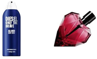 Diesel Only the Brave Body Spray 200ml + Diesel Loverdose Red Kiss Eau de Parfum 30ml