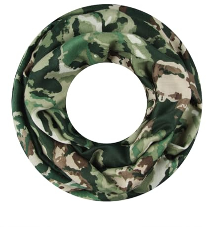 Majea Damen Loop Schal Schlauchschal Halstuch (880022)