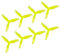 Packung Mit 8pcs T3028 Propellern Hochgeschwindigkeit 3 ​​UAV Propeller Mit 3-Blatt Design Verbessert Die Leistungen