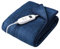 SmartLiving Luxury Heated Electric Throw Blanket – Super Soft Micro Fleece, 10 Heat Settings, Timer Control, Machine Washable, Energy-Efficient (Navy, 130X160CM)