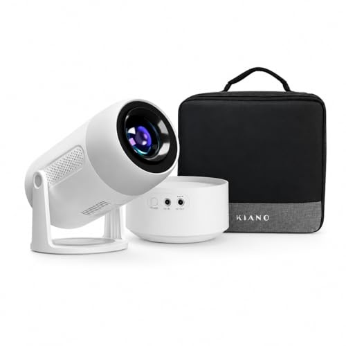 KIANO Vision 2 Hellster Full HD-Projektor, Native Auflösung 1080p, Heimkino- und Outdoor-Filmkompatibel