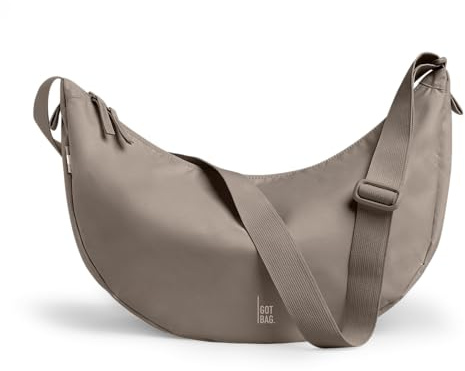 GOT BAG Moon Bag | Wasserfeste Umhängetasche Halbmond | Stylische Crossbody Bag mit verstellbarem Gurt