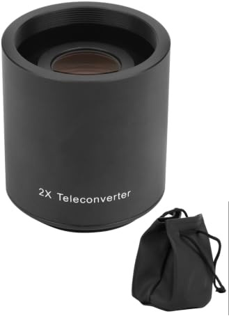 Teleconvertitore 2x Obiettivo M42 Accessorio Fotografia Moltiplicatore | Teleconvertitore Astrofotografia Compatibile Teleobiettivi 420‑1300mm Fotografia Fauna Astrofotografia