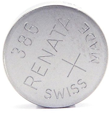 Renata / Swatch Group - Knopfzelle Silberoxid 386 RENATA 1.55V 130mAh - Blister(s) x 1