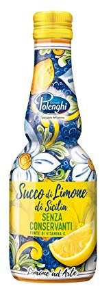 Giancarlo Polenghi Succo di Limone senza Conservanti, 250ml