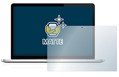 BROTECT Entspiegelungs-Schutzfolie für Apple MacBook Pro Retina 15 2013 Matte Displayschutz-Folie, Anti-Reflex, Anti-Fingerprint