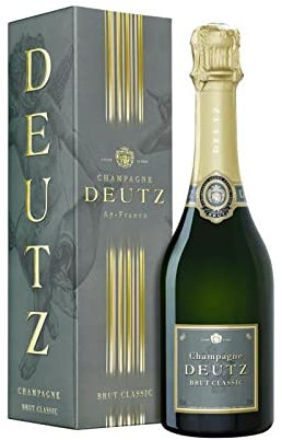 Deutz Champagne AOP, brut - La bouteille de 37,5cl avec etui