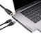 MINIX Neo SD4 Hub de Stockage SSD multiport USB-C pour Apple MacBook Air/Pro | HDMI 4K @ 60Hz | Thunderbolt 3 | USB 3.0, Vendu par MINIX Technology Limited.(Gris)