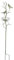 TentHome Gartenstecker Vogel Rost Gartenstab Metall Stab Vogelnest Shabby chic Beetstecker Rankstäbe Rankhilfe Landhaus Gartendeko Pflanzenstützen Antik Grün H 125cm