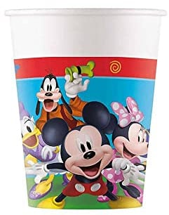 Procos Folat 93823P Tazas Papel FSC Mickey Mouse 200ml - 8 piezas