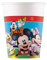 Procos Folat 93823P Tazas Papel FSC Mickey Mouse 200ml - 8 piezas