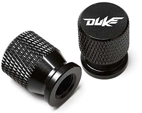 CZITAE Motorrad Reifen Staubschutzkappe Aluminium Motorrad Luftventilkappen Ventil Staubkappen Ventilkappen, für KTM Duke 125 200 250 390 690 790 ReifendekorationszubehöR