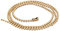 Homxi Halskette für Männer,Kugelkette 3mm Männer Kette 76 cm Kugel Kette Edelstahlkette Männer Kette Männer Gold