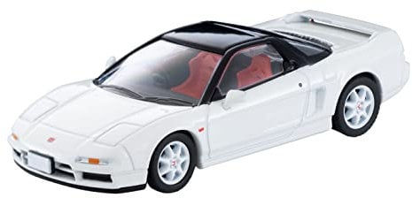 TomyTEC 321439 1/64 Honda NSX Type R, weiß, Modell 1995