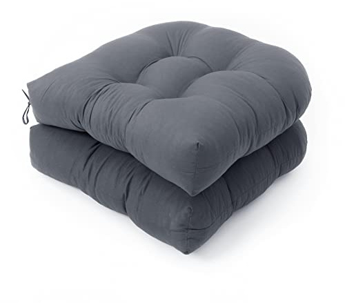 SPORTARC Ersatzkissen U-förmiges Kissen Sofa Rattan Stuhlkissen Allibert California Sessel Sofa Rattan Garten Kissen Sitzpolster