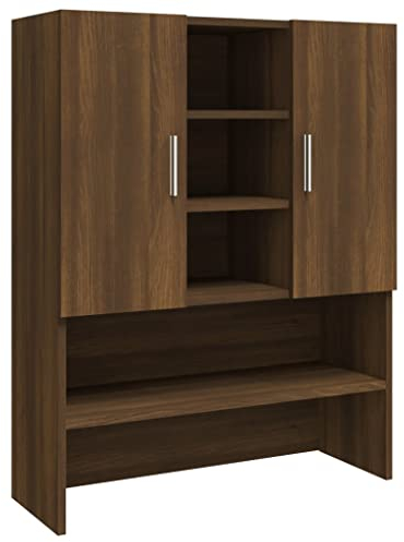 vidaXL Mobile per Lavatrice Rovere Marrone 70,5x25,5x90 cm
