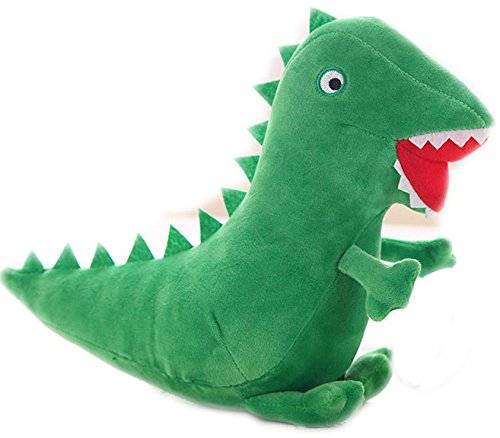 Dinosaurier von Schorsch George Stofftier Kuscheltiere Sausia Grün Dino