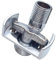 perfk Duscharmatur-Adapter, Verstellbarer Klauenfuß, Badewannen-Adapter, Wandmontage, Kupfer für Badezimmer zu Hause, Lange 24mm
