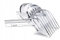 Kammaufsatz 16-28 mm kompatibel mit Philips Trimmer CRP889 HC5610 HC5612 HC5613 HC5630 HC5632 HC5633 HC5650 HC5690 HC5691 HC7650