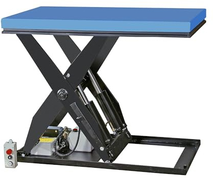 kaiserkraft | Kompakt-Hubtisch | Plattform LxB 1300 x 800 mm | Tragfähigkeit 2000 kg | Betriebsspannung 230 V