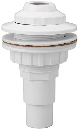 Above Ground Pool Complete Return Outlet Jet Fitting, PVC Leakproof Complete Return Jet Fitting for Hayward SP1023 1-1/2-Inch FIP Inlet Return Fitting