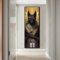 Diamond Painting Erwachsene Anubis Groß DIY 5D Diamant Painting Bilder Full Diamant Kunst Set,Diamantmalerei Malen nach Zahlen Anfänger kinder Handwerk Kits,Home Wand Dekor Gifts 20x60cm/9x24in