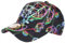 Hip Hop Honour Berretto NY Originale Rosa Nero Stampa Geometrica Baseball Prismyx - Uomo, Rosa, taglia unica