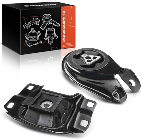 Frankberg 1x Motorlager Hinten + 1x Automatikgetriebe Getriebelager Kompatibel mit 3 BK 2.0L 2.3L 2003-2009 5 CR19 1.8L 2.0L 2005-2010 Replace# BP4S39040