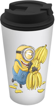Gedalabels GEDA LABELS Coffee to go Tazza Minions Super Kitsch Banana 400 ml PP