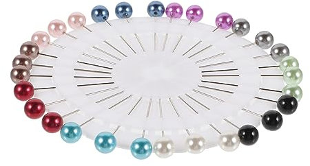 OHPHCALL Hijab Schal Stecknadeln Mit Perlenkopf 30 Stück Schal Sicherheitsnadeln Für Muslimische Frauen