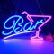 Letrero Fluorescente BAR, Cartel de Neón para Cócteles, Letrero de Neón LED, Letrero de Neon Bar, Letrero de Luz de Neón, Cartel Luminoso LED Bar para Pub, Hogar Cerveza Club Restaurante Tienda