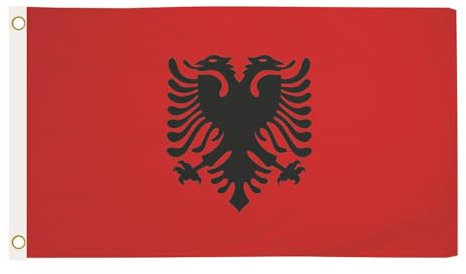 U24 Flagge Fahne Albanien 90 x 150 cm Hissfahne