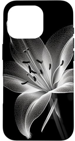 Fleur de lys Minimaliste Coque pour iPhone 16 Pro